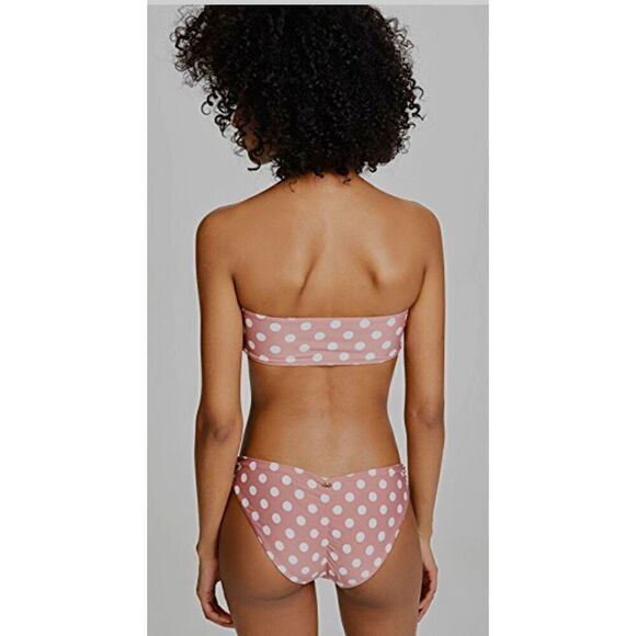 New. Pilyq Milly Dot bikini set.  D-cup/S-bottom. MSRP $169 - Picture 4 of 11